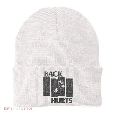 Back Hurts Beanie