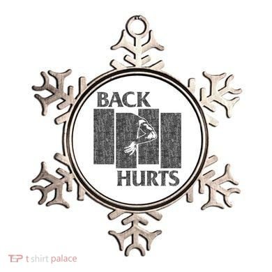 Back Hurts Ornament