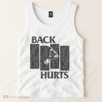 Back Hurts Tank Top thumb 2