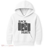Back Hurts Kids Hoodie thumb 0