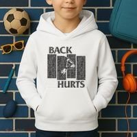 Back Hurts Kids Hoodie thumb 2