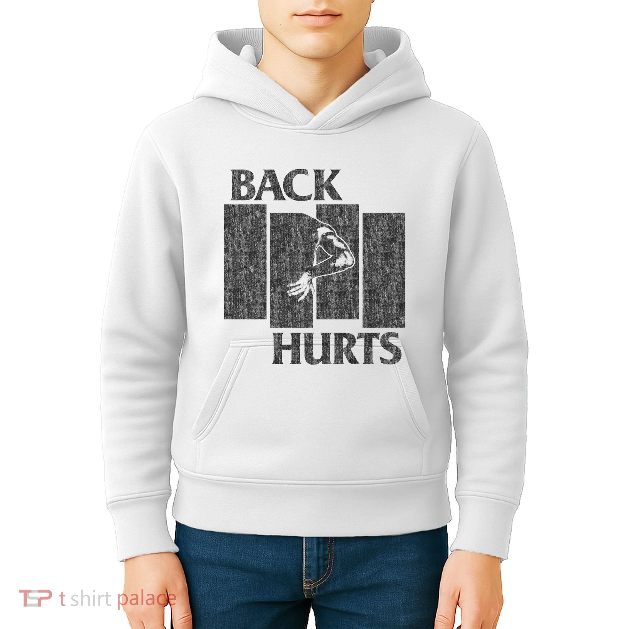 Back Hurts Kids Hoodie