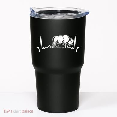 Bison Heartbeat Buffalo Tumbler