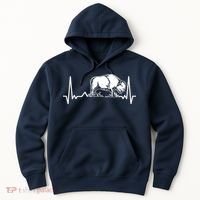 Bison Heartbeat Buffalo Hoodie thumb 0