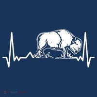 Bison Heartbeat Buffalo Long Sleeve Shirt thumb 2