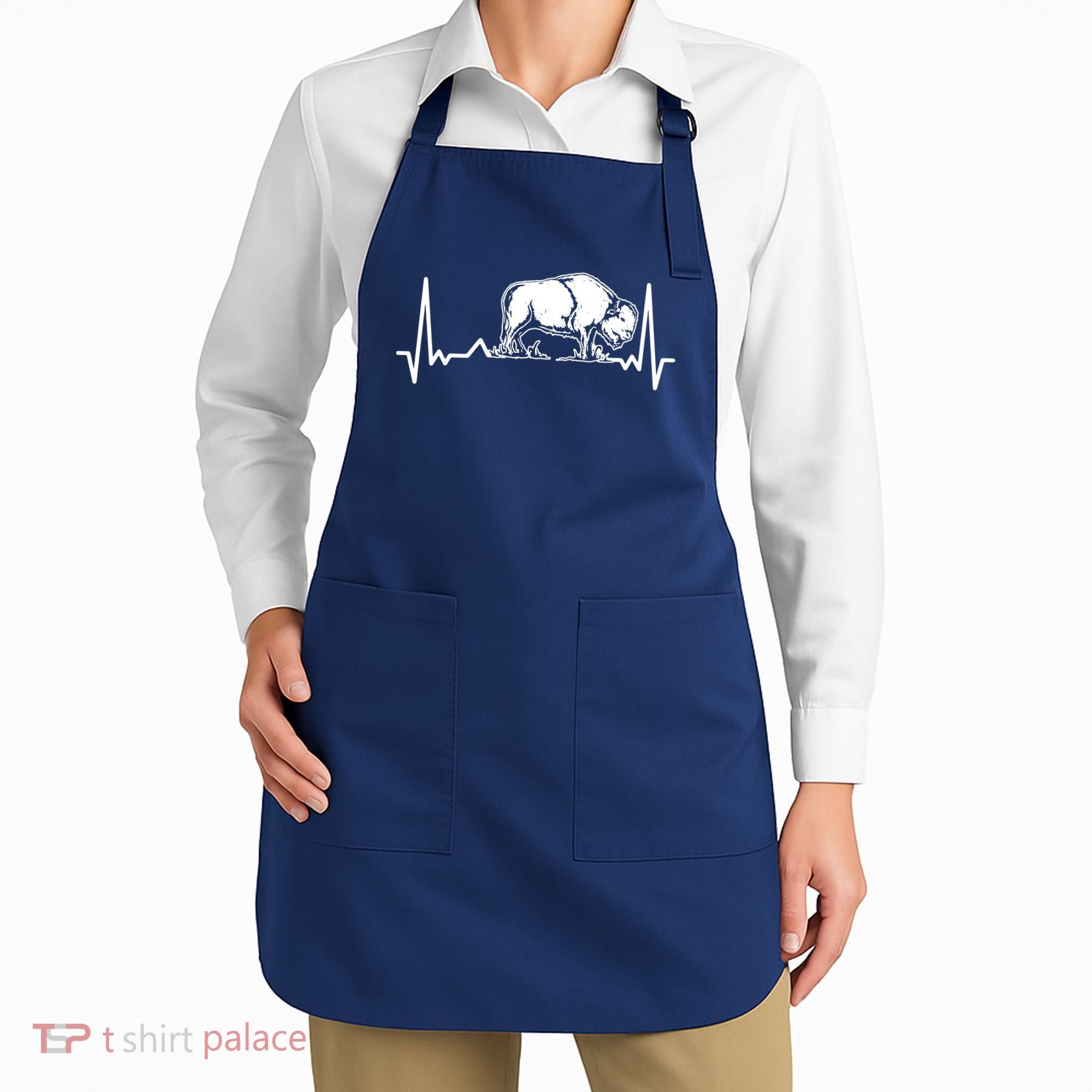 Bison Heartbeat Buffalo Apron