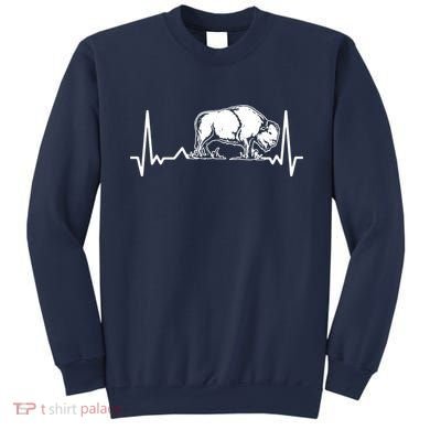 Bison Heartbeat Buffalo Sweatshirt