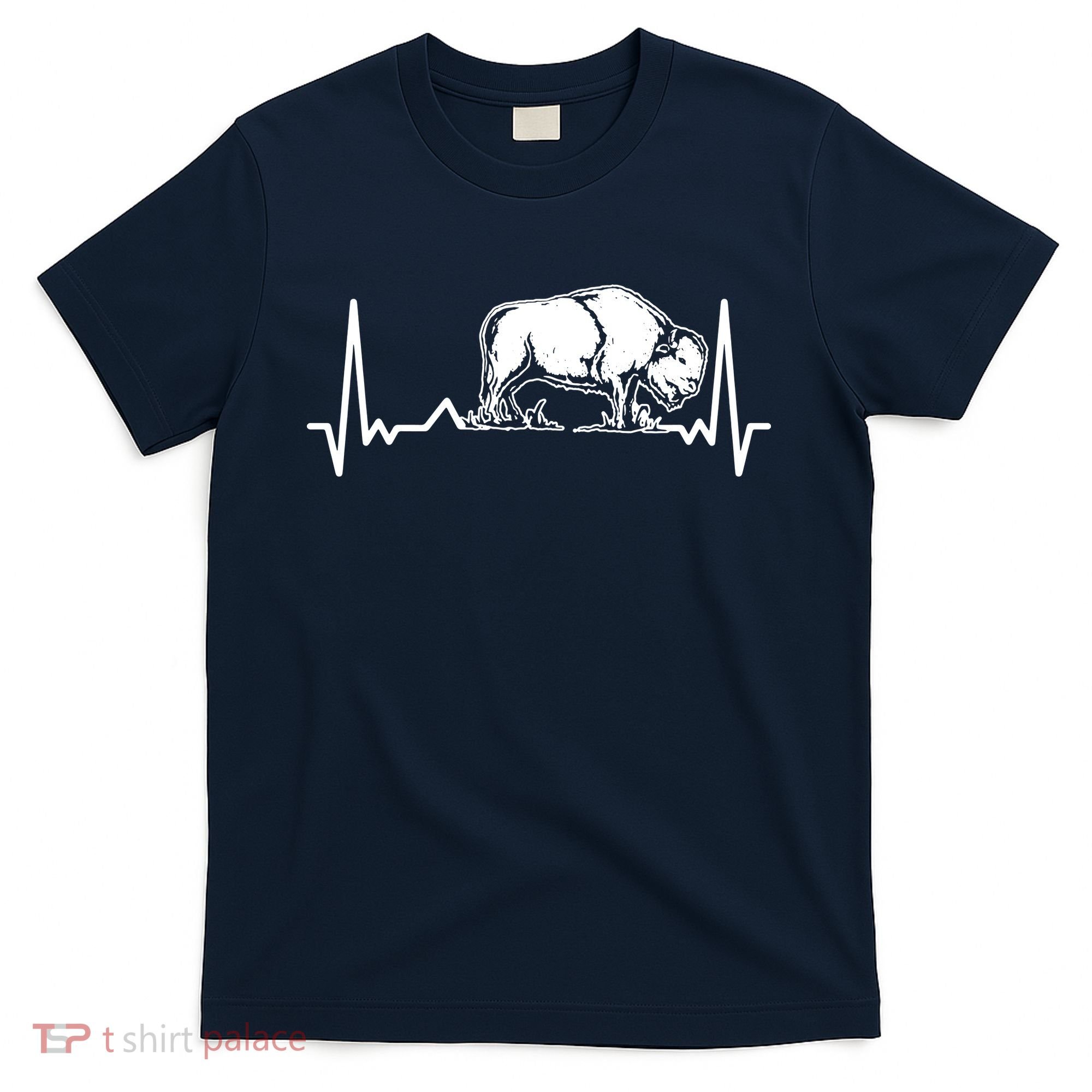 Bison Heartbeat Buffalo T-Shirt