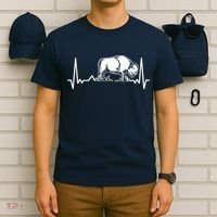 Bison Heartbeat Buffalo T-Shirt thumb 6