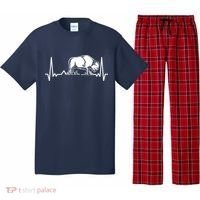 Bison Heartbeat Buffalo Pajama Set thumb 0