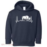 Bison Heartbeat Buffalo Toddler Hoodie thumb 0