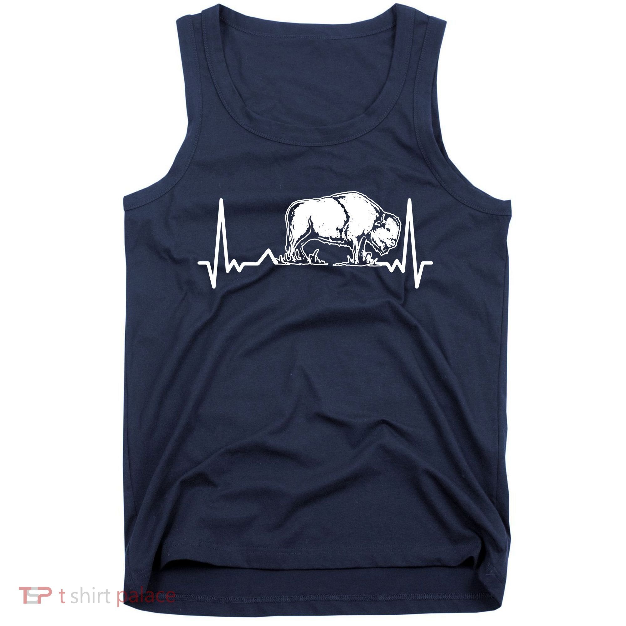 Bison Heartbeat Buffalo Tank Top