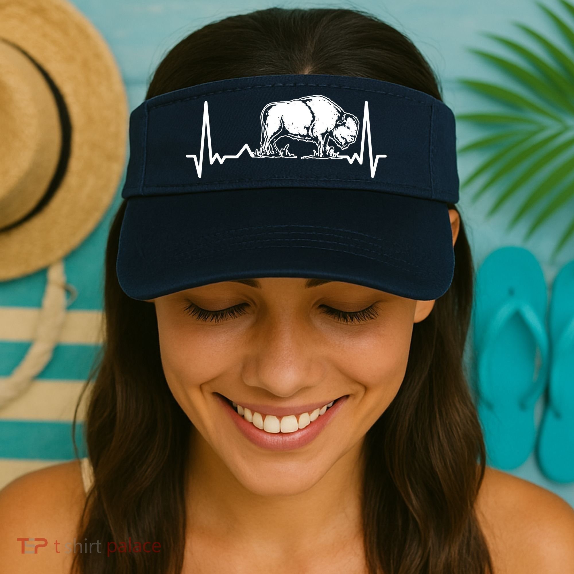 Bison Heartbeat Buffalo Visor