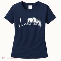 Bison Heartbeat Buffalo Women's T-Shirt thumb 0