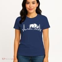 Bison Heartbeat Buffalo Women's T-Shirt thumb 4