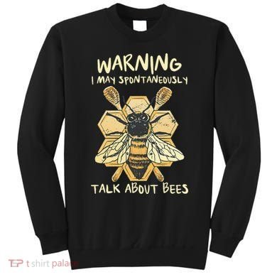 Bee Honeycomb Beekeeper Apiarist Funny Beekeeping Lover Sweatshirt