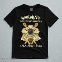 Bee Honeycomb Beekeeper Apiarist Funny Beekeeping Lover T-Shirt thumb 5