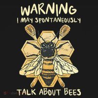 Bee Honeycomb Beekeeper Apiarist Funny Beekeeping Lover Mousepad thumb 1