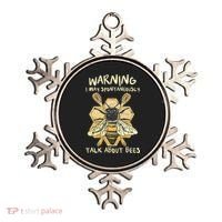 Bee Honeycomb Beekeeper Apiarist Funny Beekeeping Lover Ornament thumb 0