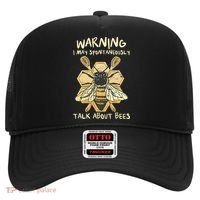 Bee Honeycomb Beekeeper Apiarist Funny Beekeeping Lover Hat thumb 0