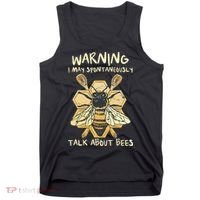 Bee Honeycomb Beekeeper Apiarist Funny Beekeeping Lover Tank Top thumb 0