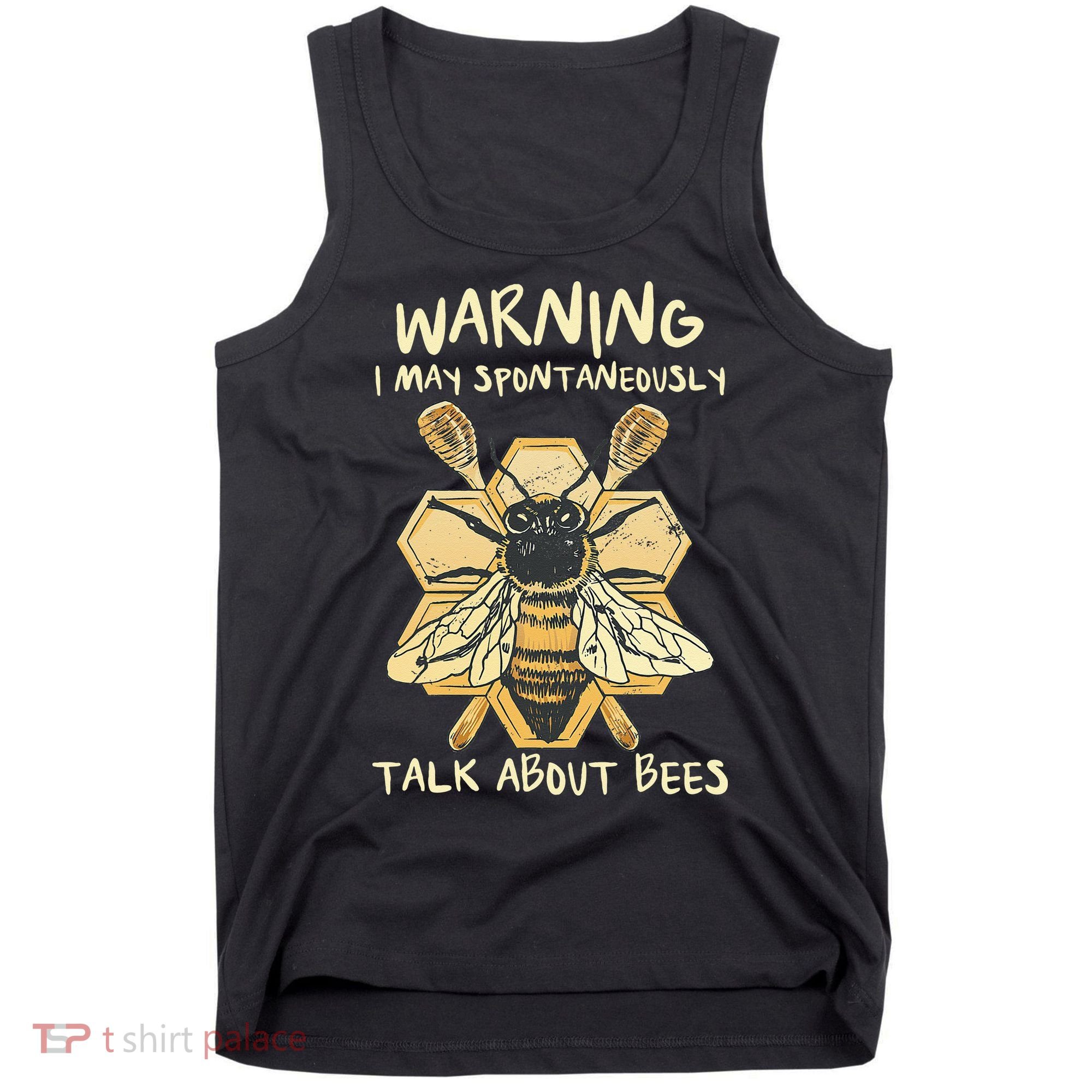 Bee Honeycomb Beekeeper Apiarist Funny Beekeeping Lover Tank Top