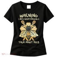 Bee Honeycomb Beekeeper Apiarist Funny Beekeeping Lover Women's T-Shirt thumb 0