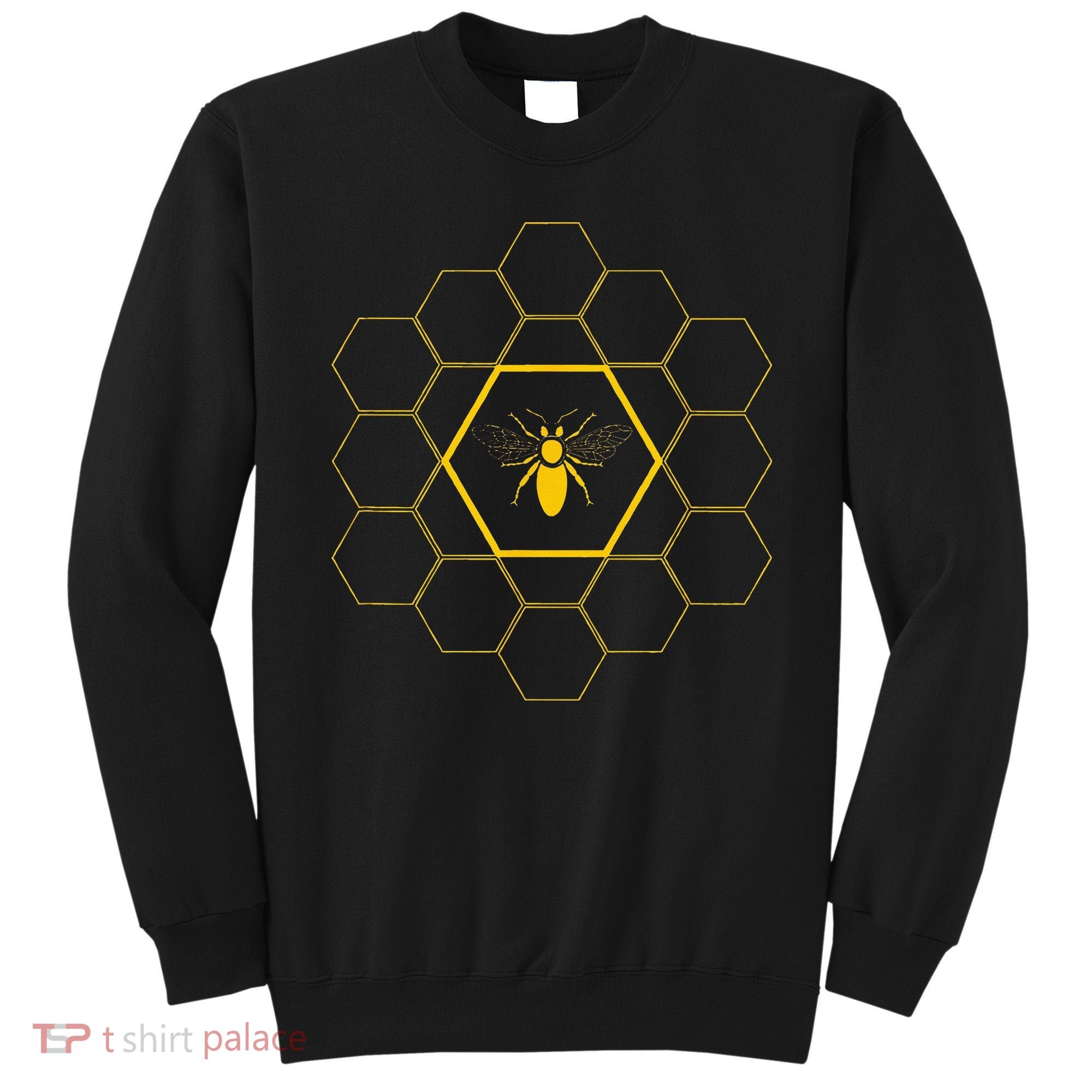 Bee Honeycomb Beekeeper Beekeeping Sweatshirt