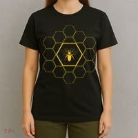 Bee Honeycomb Beekeeper Beekeeping T-Shirt thumb 4