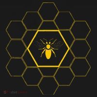 Bee Honeycomb Beekeeper Beekeeping Backpack thumb 2