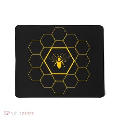 Bee Honeycomb Beekeeper Beekeeping Mousepad