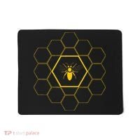 Bee Honeycomb Beekeeper Beekeeping Mousepad thumb 0
