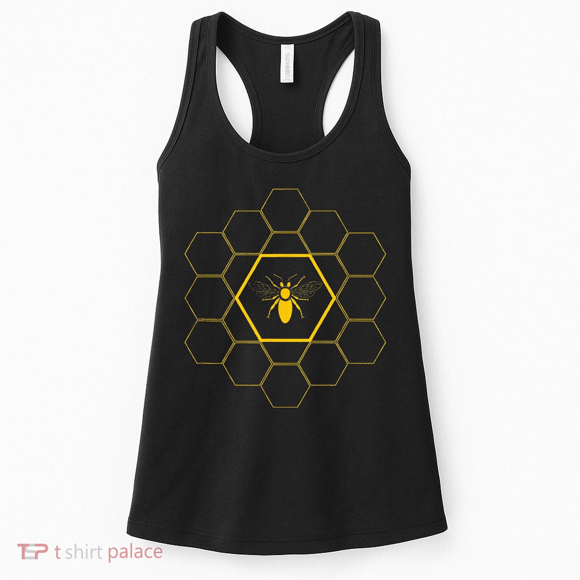Bee Honeycomb Beekeeper Beekeeping Women's Tank Top