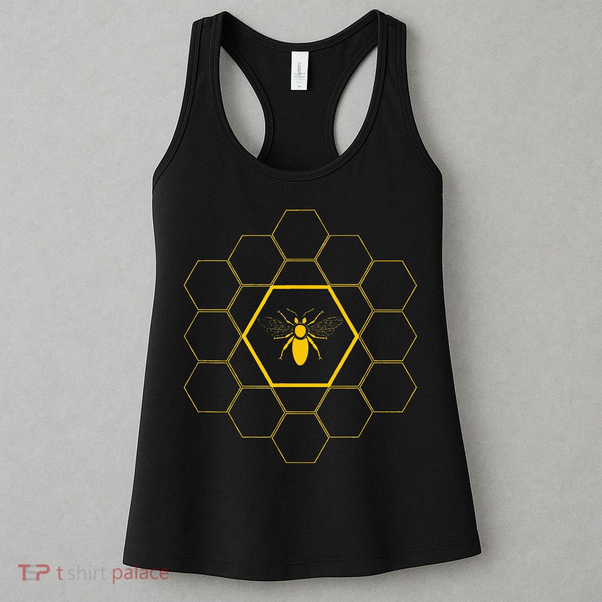 Bee Honeycomb Beekeeper Beekeeping Women's Tank Top