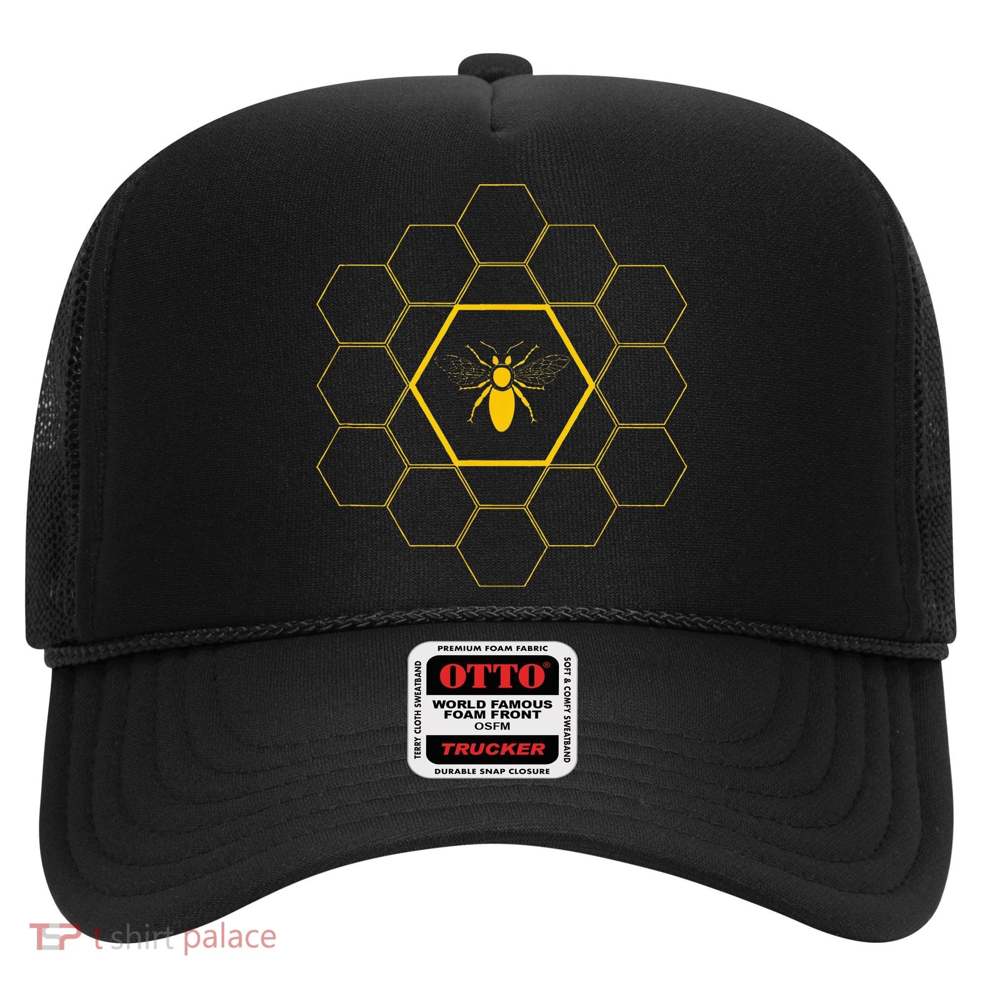 Bee Honeycomb Beekeeper Beekeeping Hat
