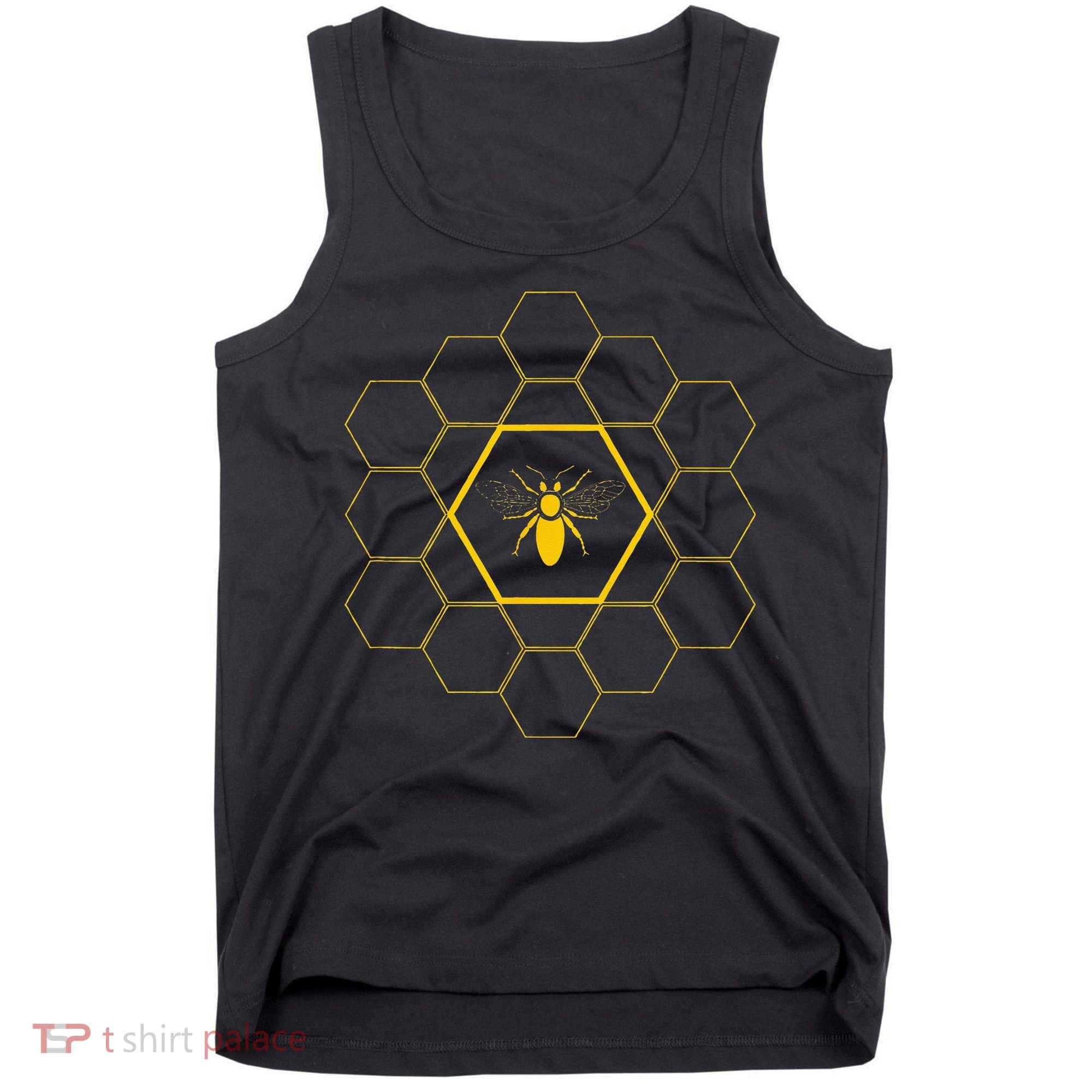 Bee Honeycomb Beekeeper Beekeeping Tank Top
