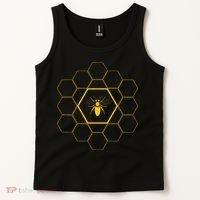 Bee Honeycomb Beekeeper Beekeeping Tank Top thumb 2