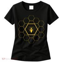 Bee Honeycomb Beekeeper Beekeeping Women's T-Shirt thumb 0