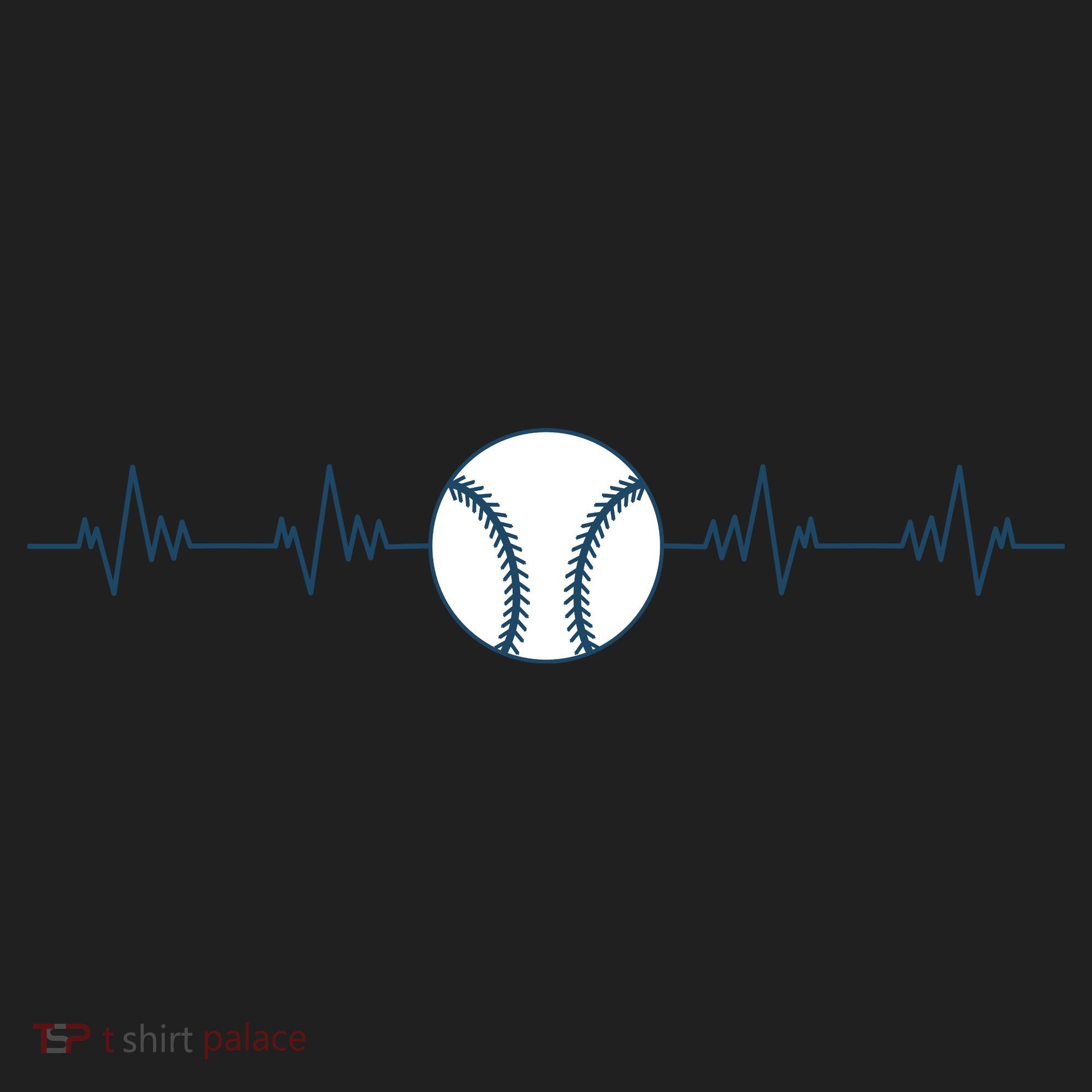 Baseball Heartbeat Women's Sweatshirt