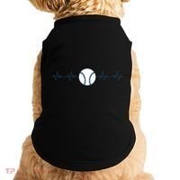 Baseball Heartbeat Doggie Tank thumb 0
