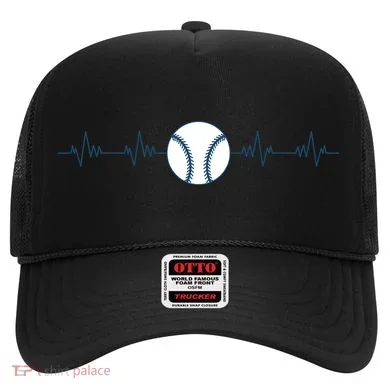 Baseball Heartbeat Hat