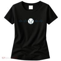 Baseball Heartbeat Women's T-Shirt thumb 0