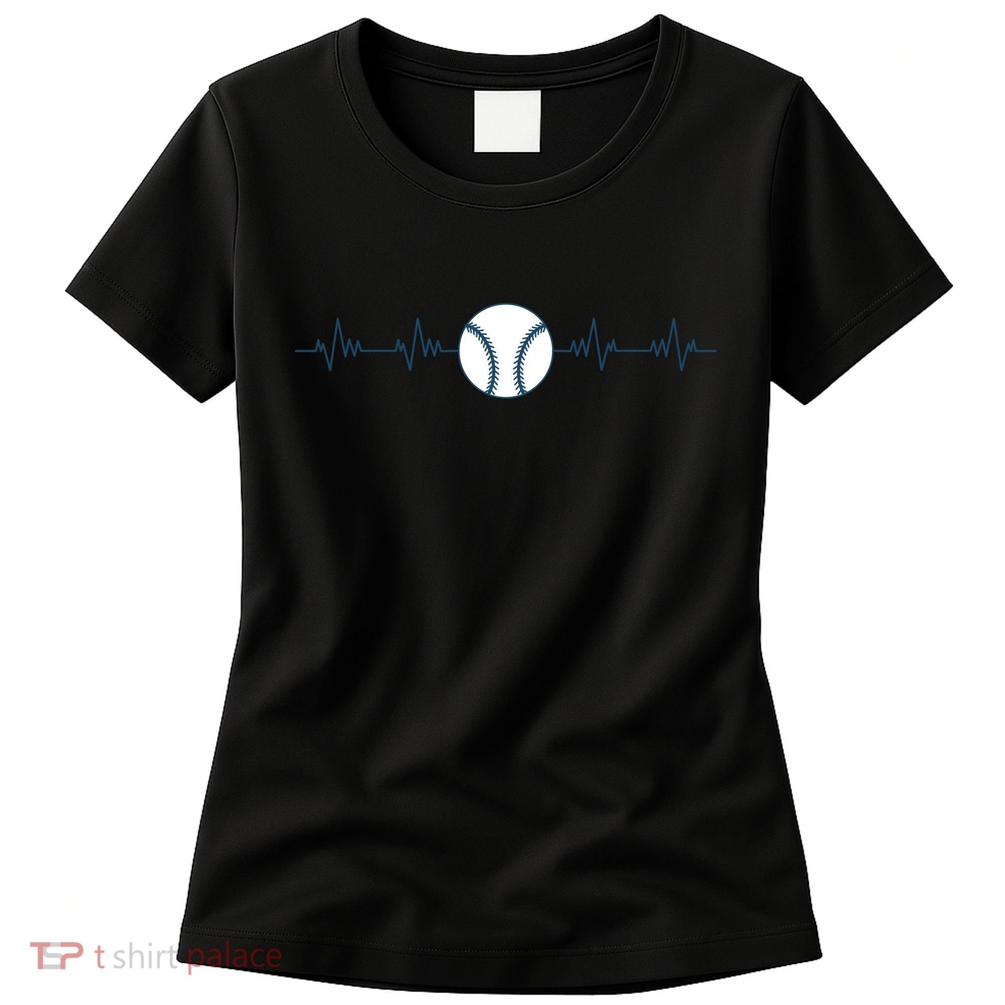 Baseball Heartbeat Women's T-Shirt