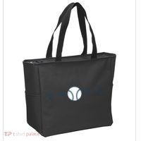 Baseball Heartbeat Tote Bag thumb 2