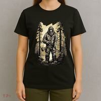 Bow Hunting Bigfoot Funny Bow Hunting Sasquatch Hunting T-Shirt thumb 4