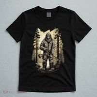 Bow Hunting Bigfoot Funny Bow Hunting Sasquatch Hunting T-Shirt thumb 5