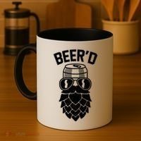BeerD Hop Beard For Beer Ers Costume Cool Gift Coffee Mug thumb 4