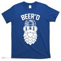 BeerD Hop Beard For Beer Ers Costume Cool Gift T-Shirt thumb 0