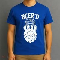 BeerD Hop Beard For Beer Ers Costume Cool Gift T-Shirt thumb 3