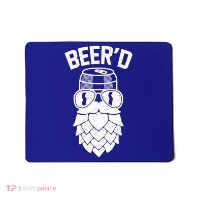 BeerD Hop Beard For Beer Ers Costume Cool Gift Mousepad